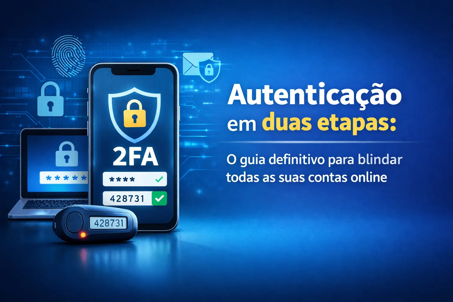 Segurança digital em 2026: Autenticação em duas etapas