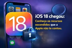 iOS 18 no smartphone com bloqueio e segurança em 2026