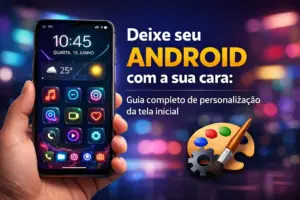 Celular com apps coloridos sobre educacao financeira, 25°C